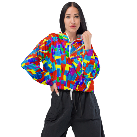 Women's Cropped Windbreaker - Newman's Nexus