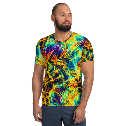 Men's Athletic T-Shirt - Kapp's Kaleidoscope