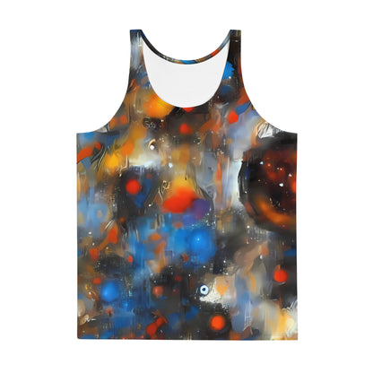 Men's Tank Top - Abstract Aqua