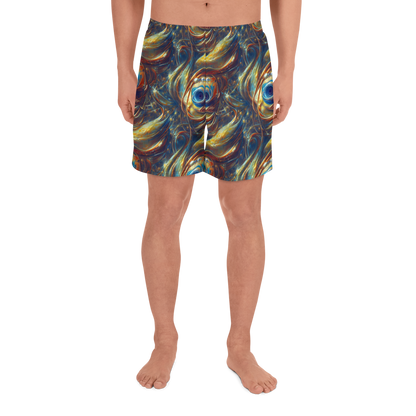 Men's Athletic Shorts - Celestial Vortex