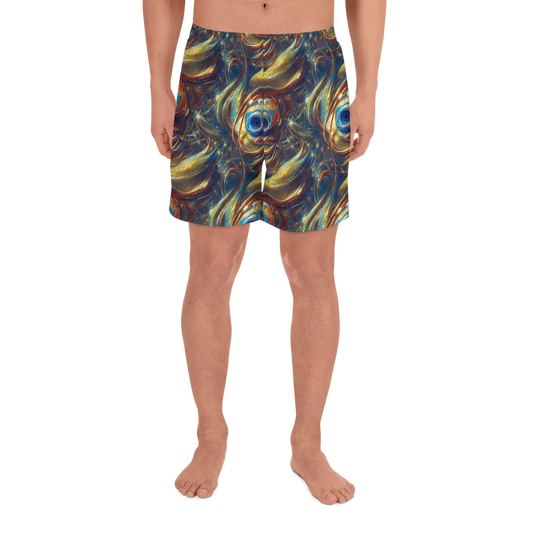 Men's Athletic Shorts - Celestial Vortex