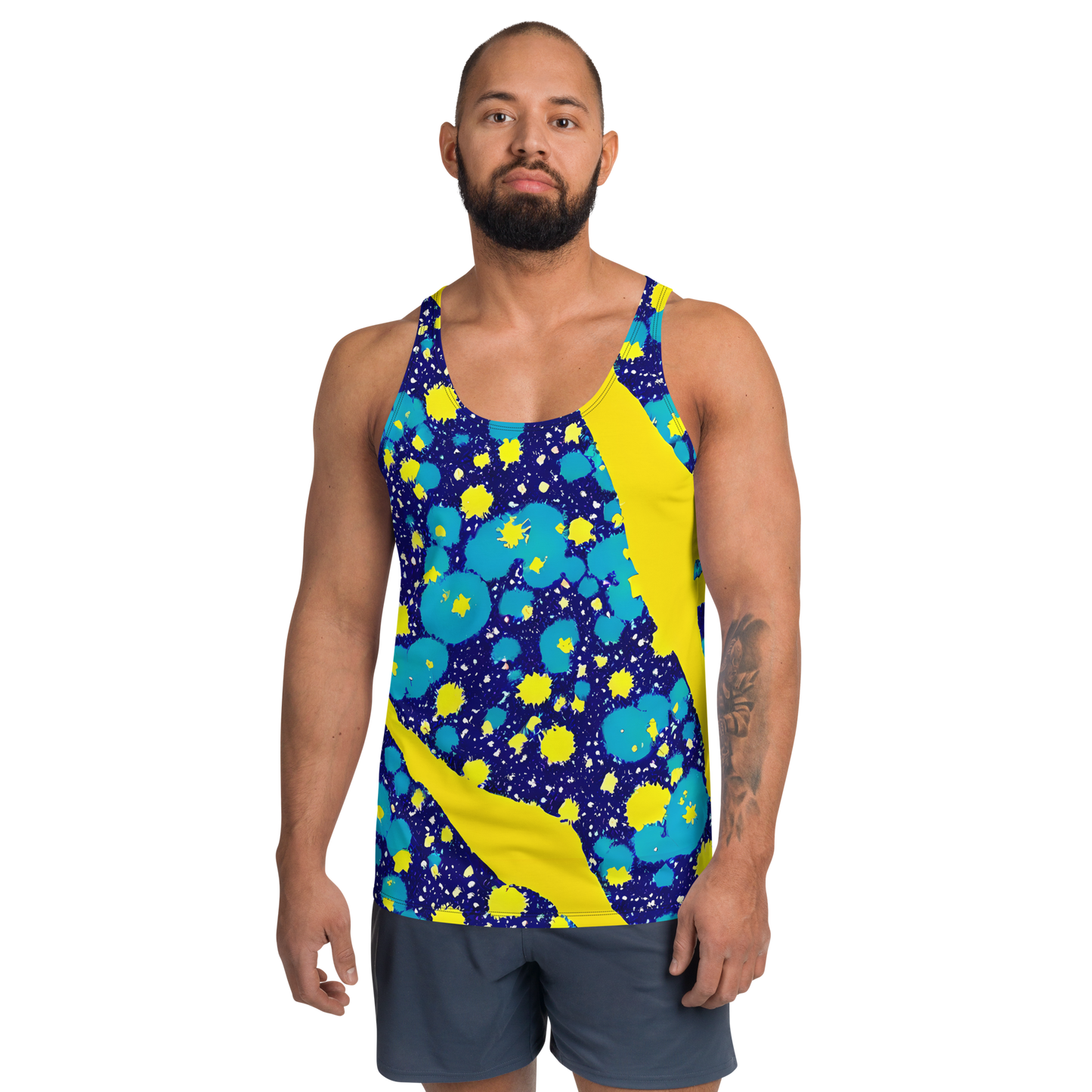 Men's Tank Top - Starburst Splash