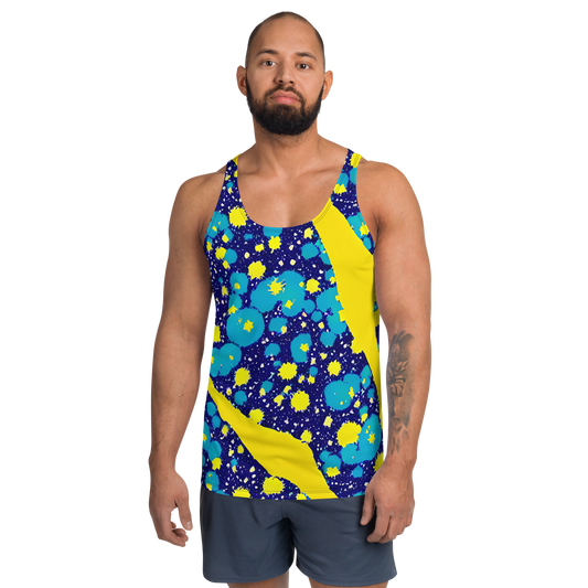 Men's Tank Top - Starburst Splash