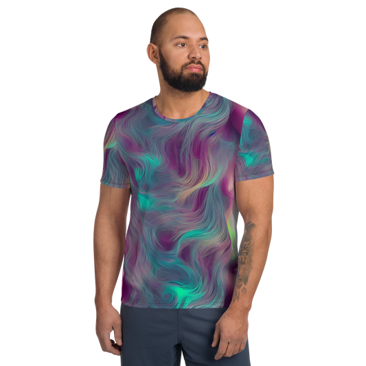 Men's Athletic T-Shirt - Surreal Tresses