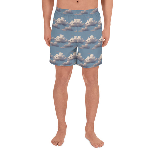 Men's Athletic Shorts - Celestial Cotton