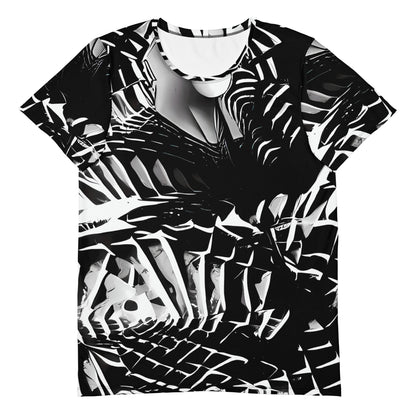 Men's Athletic T-Shirt - Illusion Vortex
