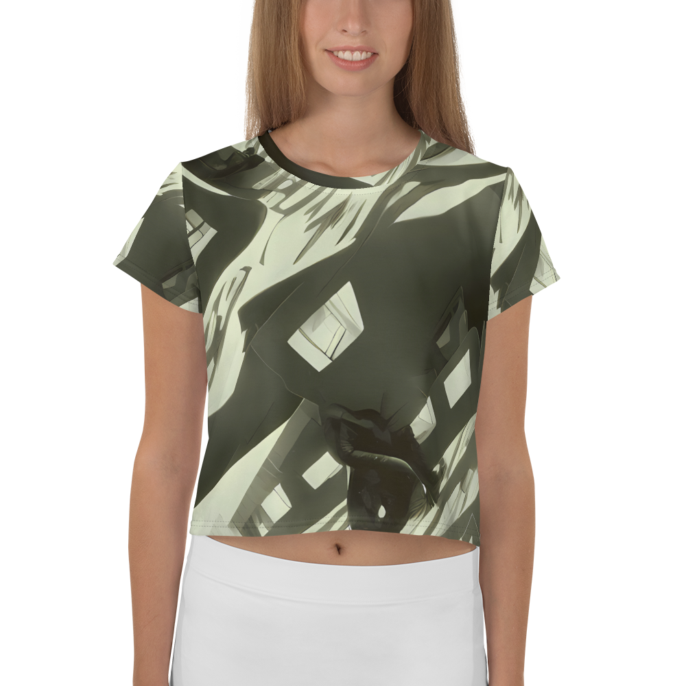 Women's Crop Tee - Shadow Stratum