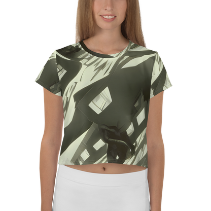 Women's Crop Tee - Shadow Stratum