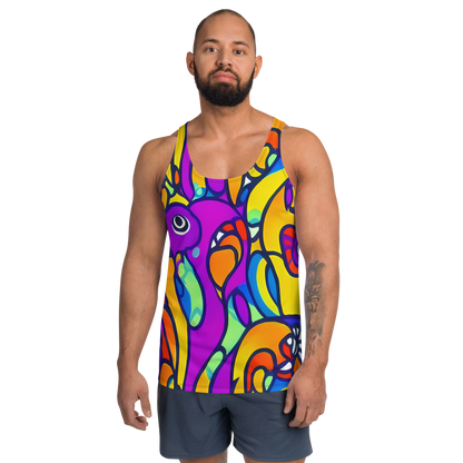 Men's Tank Top - Kaleido Fish