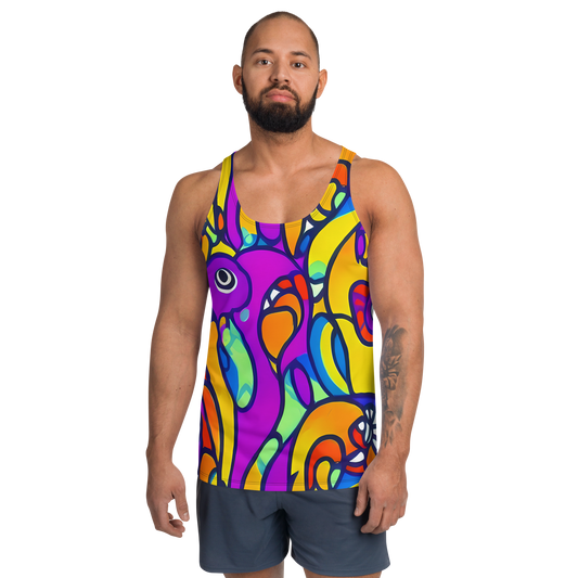 Men's Tank Top - Kaleido Fish