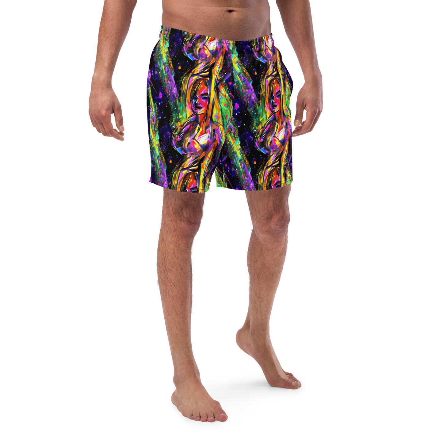 Swim Trunks - Galactic Flamenco