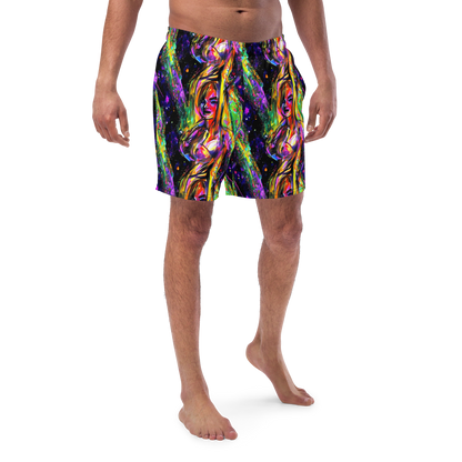 Swim Trunks - Galactic Flamenco