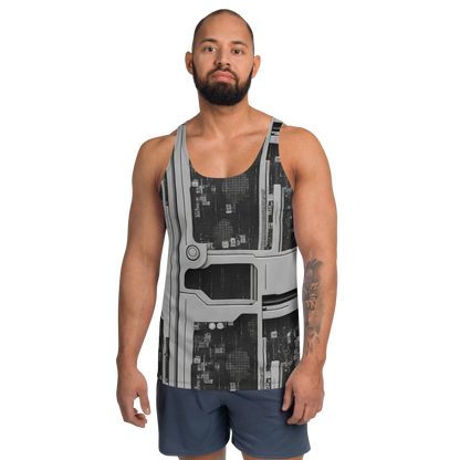 Men's Tank Top - Concrete Harmony