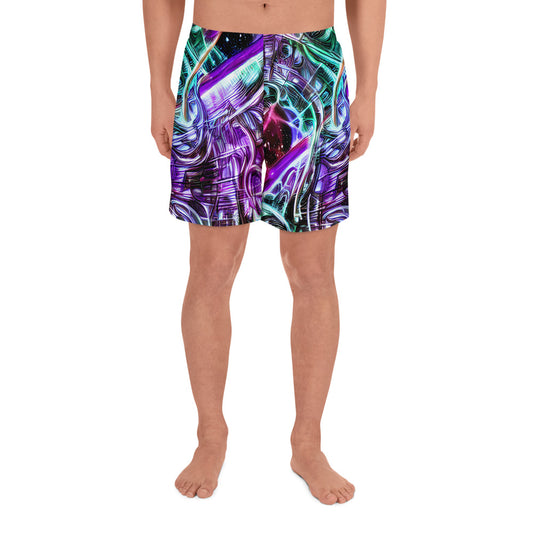 Men's Athletic Shorts - Nebula Fusions