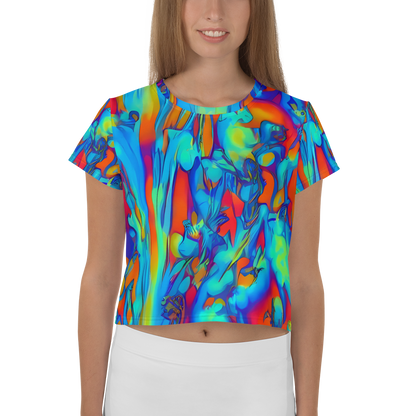 Women's Crop Tee - Vivid Virtuoso