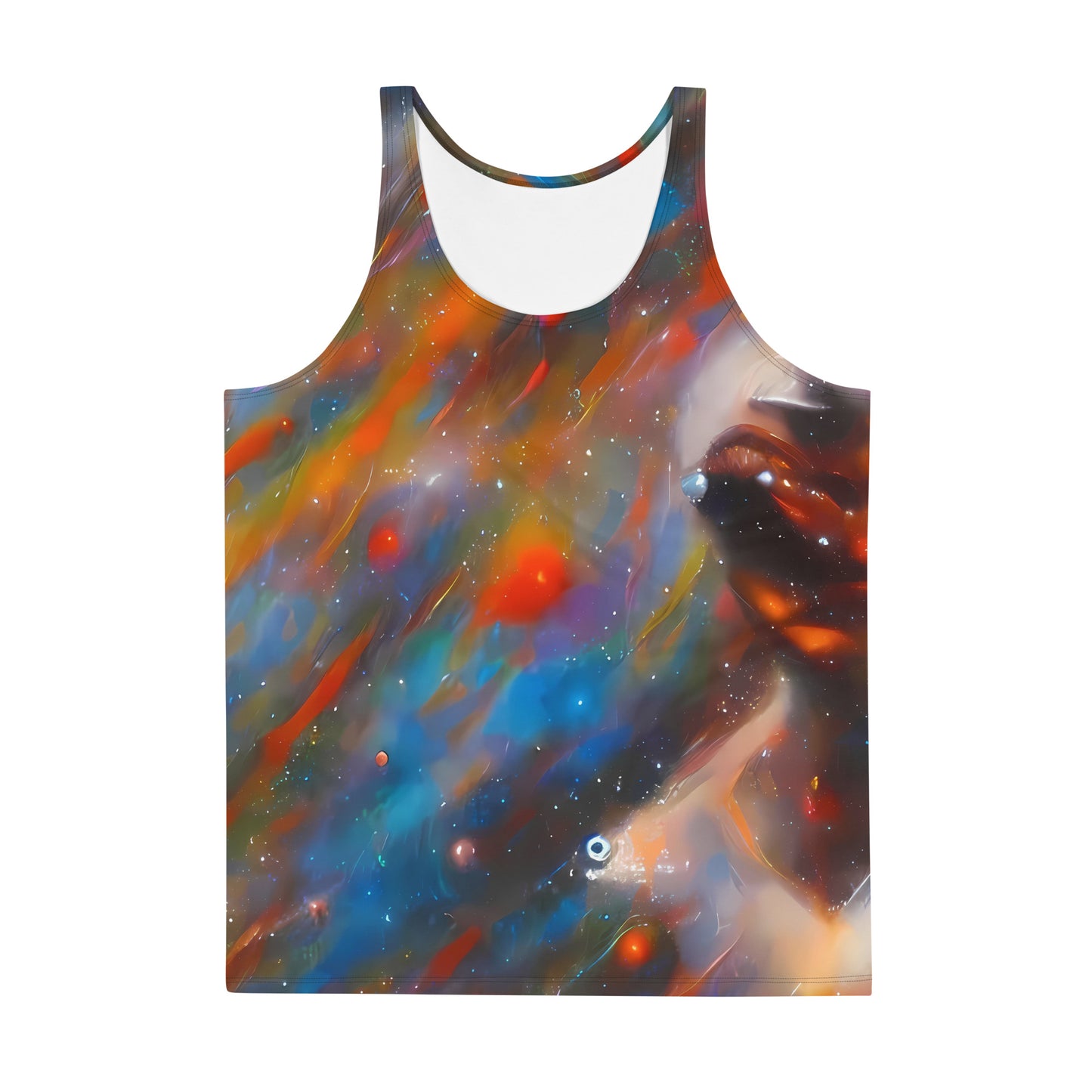 Men's Tank Top - Painterly Void