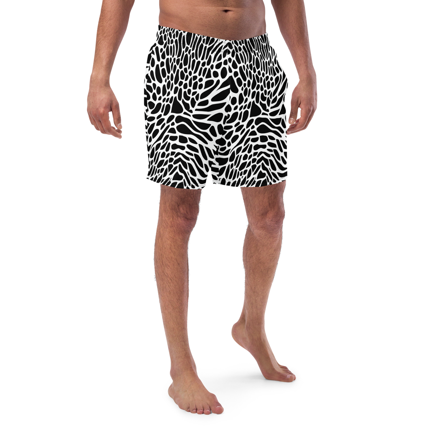 Swim Trunks - Monochrome Mystique