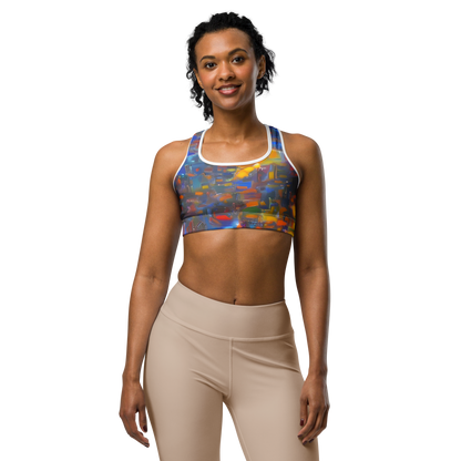 Sports Bra - Abstract Conflux