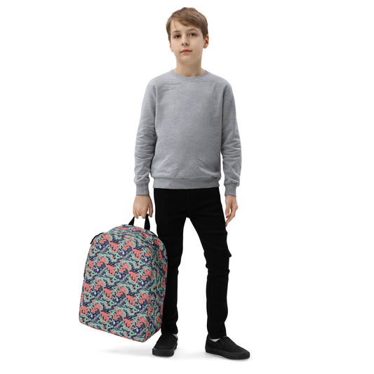Minimalist Backpack - Cosmic Coral