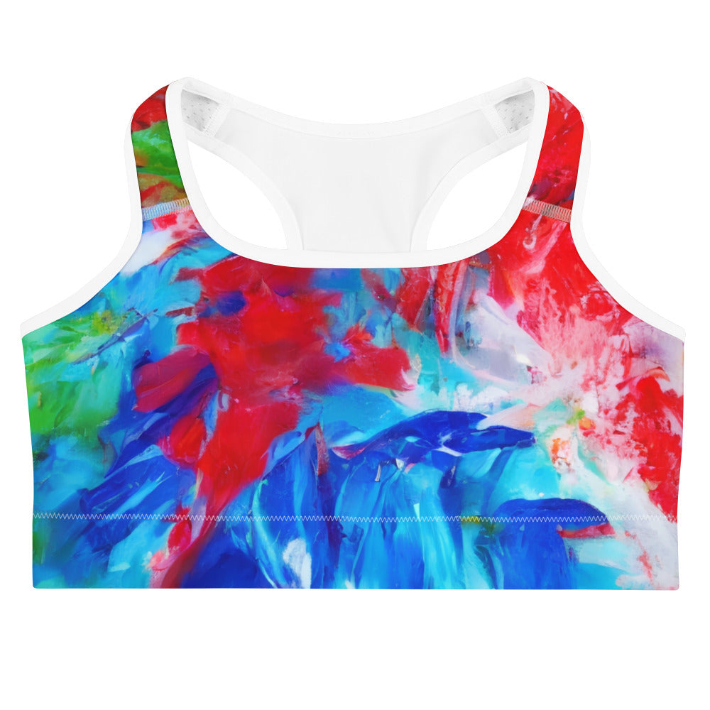 Sports Bra - Eclectic Breeze