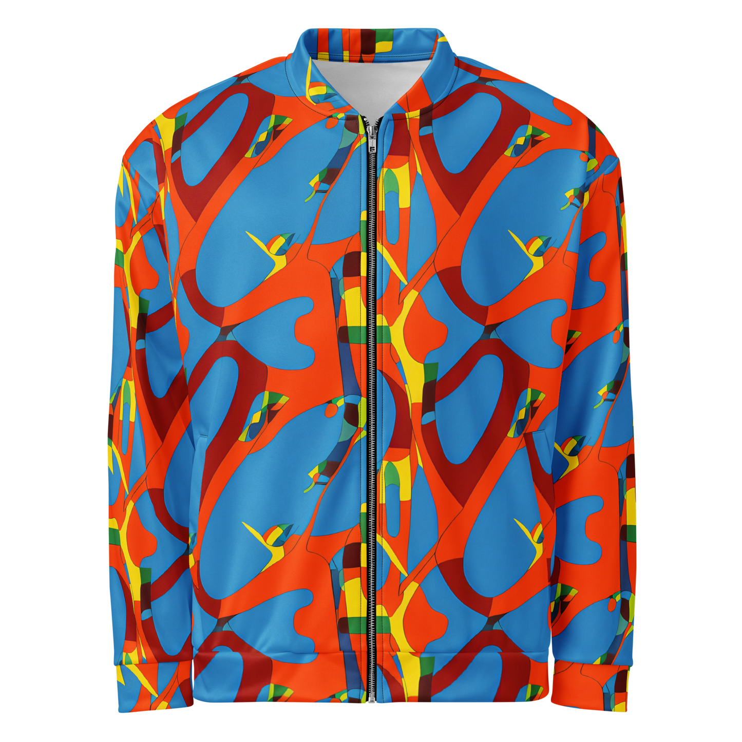 Bomber Jacket - Fire Ocean Fusion