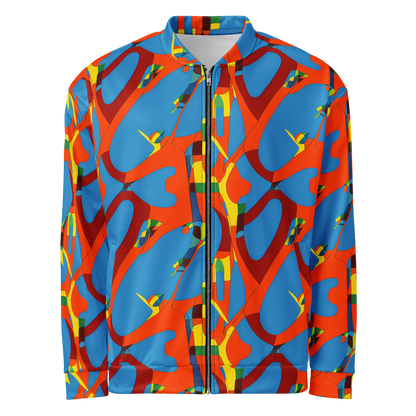 Bomber Jacket - Fire Ocean Fusion