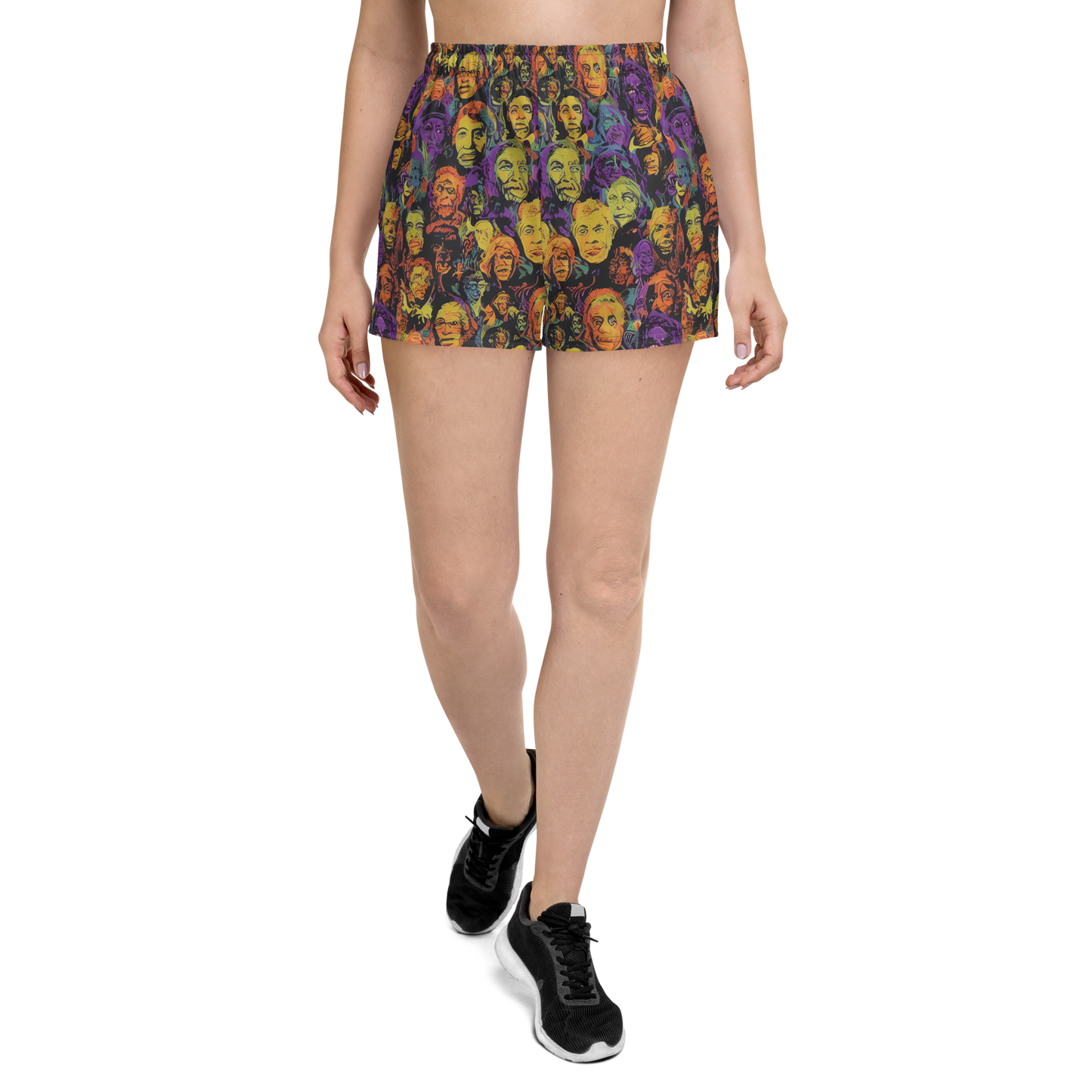 Women’s Athletic Shorts - Kaleidoscopic Spirits