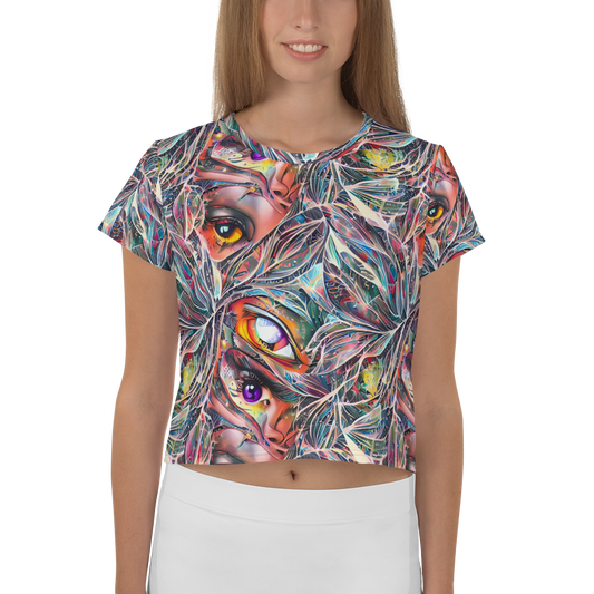 Women's Crop Tee - Prismatic Reverie