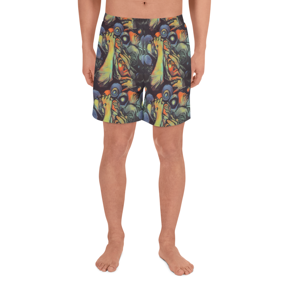 Men's Athletic Shorts - Cosmic Scream