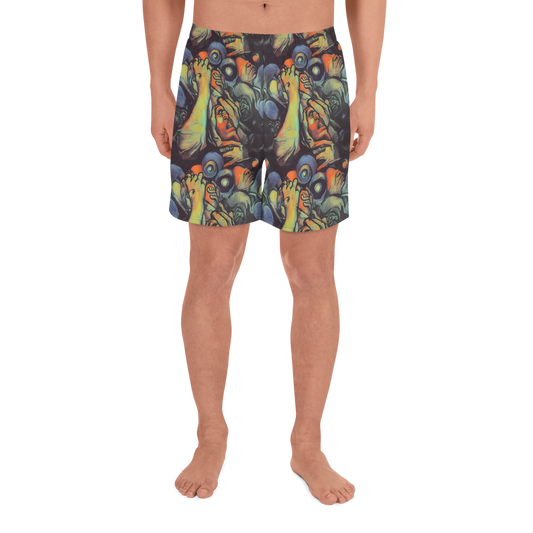 Men's Athletic Shorts - Cosmic Scream