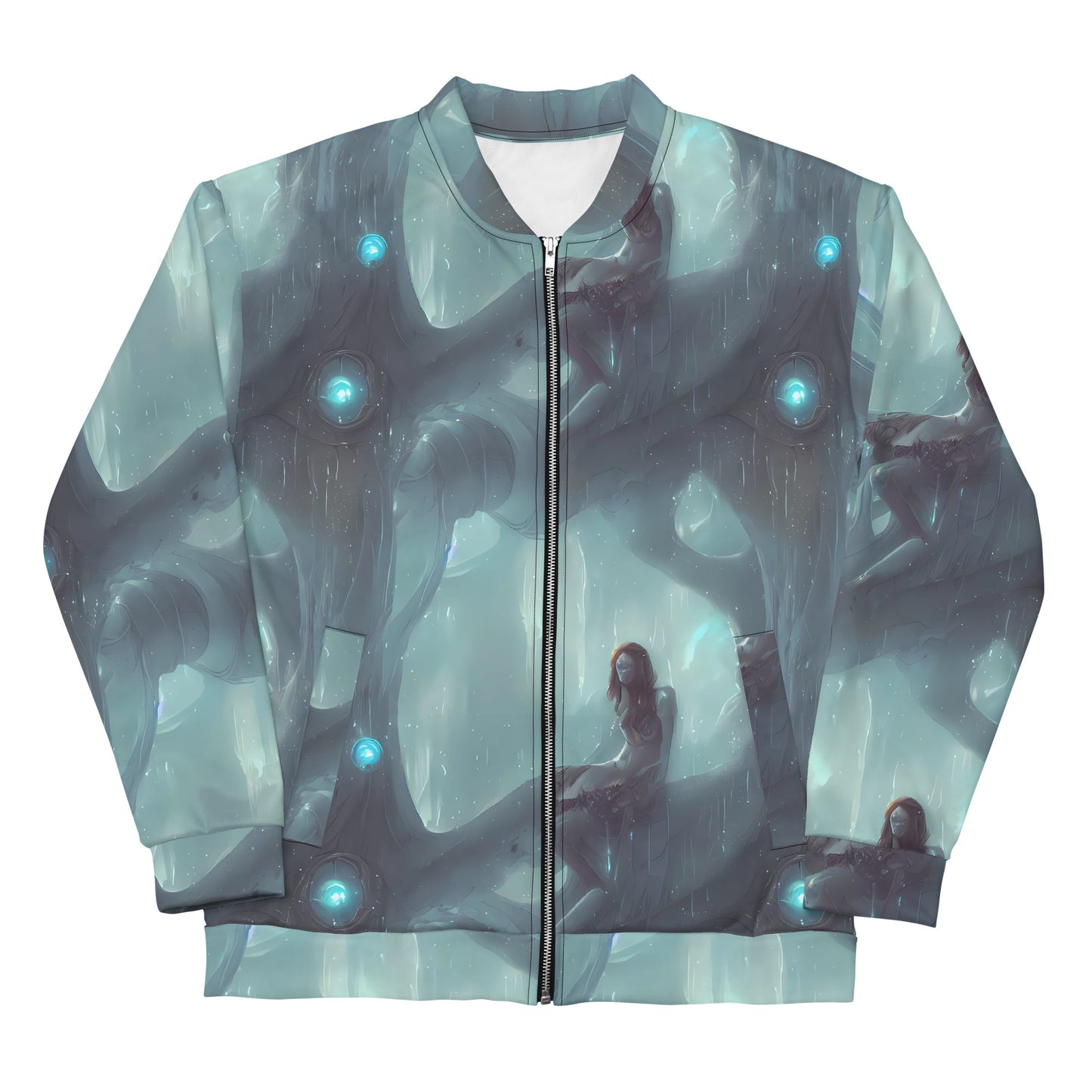 Bomber Jacket - Liquid Serenity