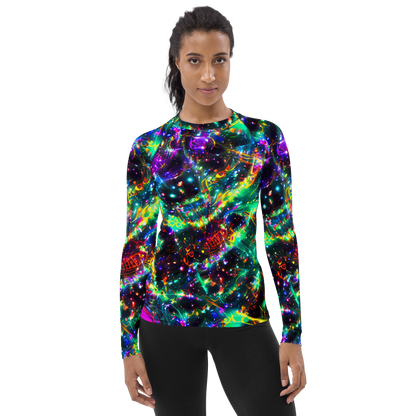 Women's Rash Guard - Blythe Nebula