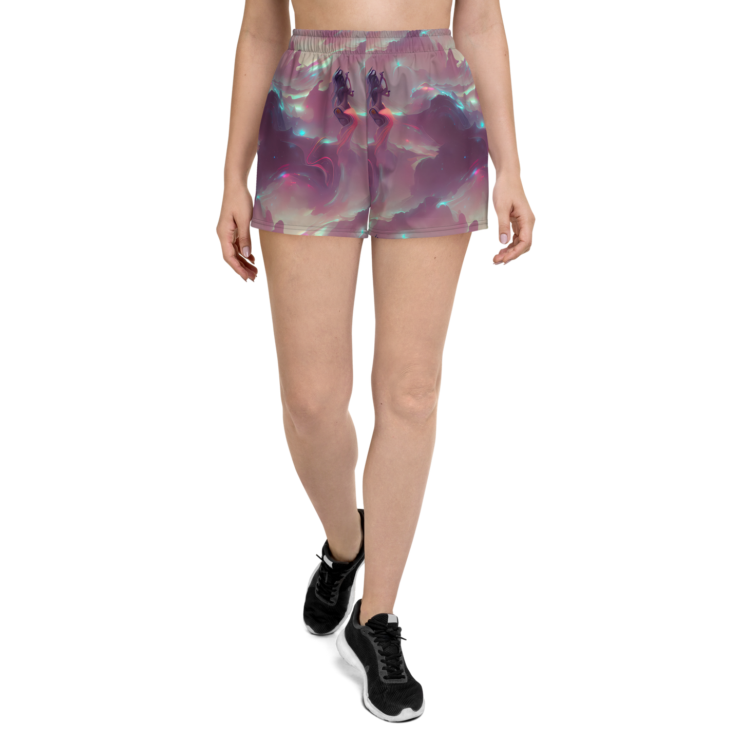 Women’s Athletic Shorts - Astral Illusions