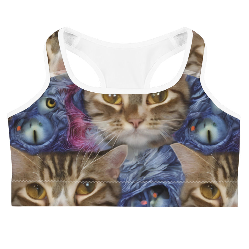 Sports Bra - Feline Fantasy