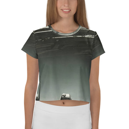 Women's Crop Tee - Urban Shadows