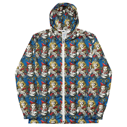Men's Windbreaker - Masquerade Echoes