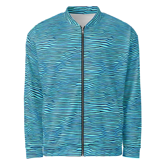 Bomber Jacket - Aqua Drift