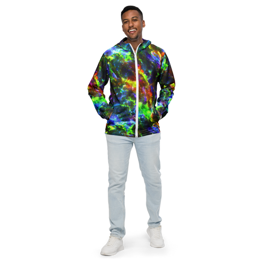 Men's Windbreaker - Neer Nebula