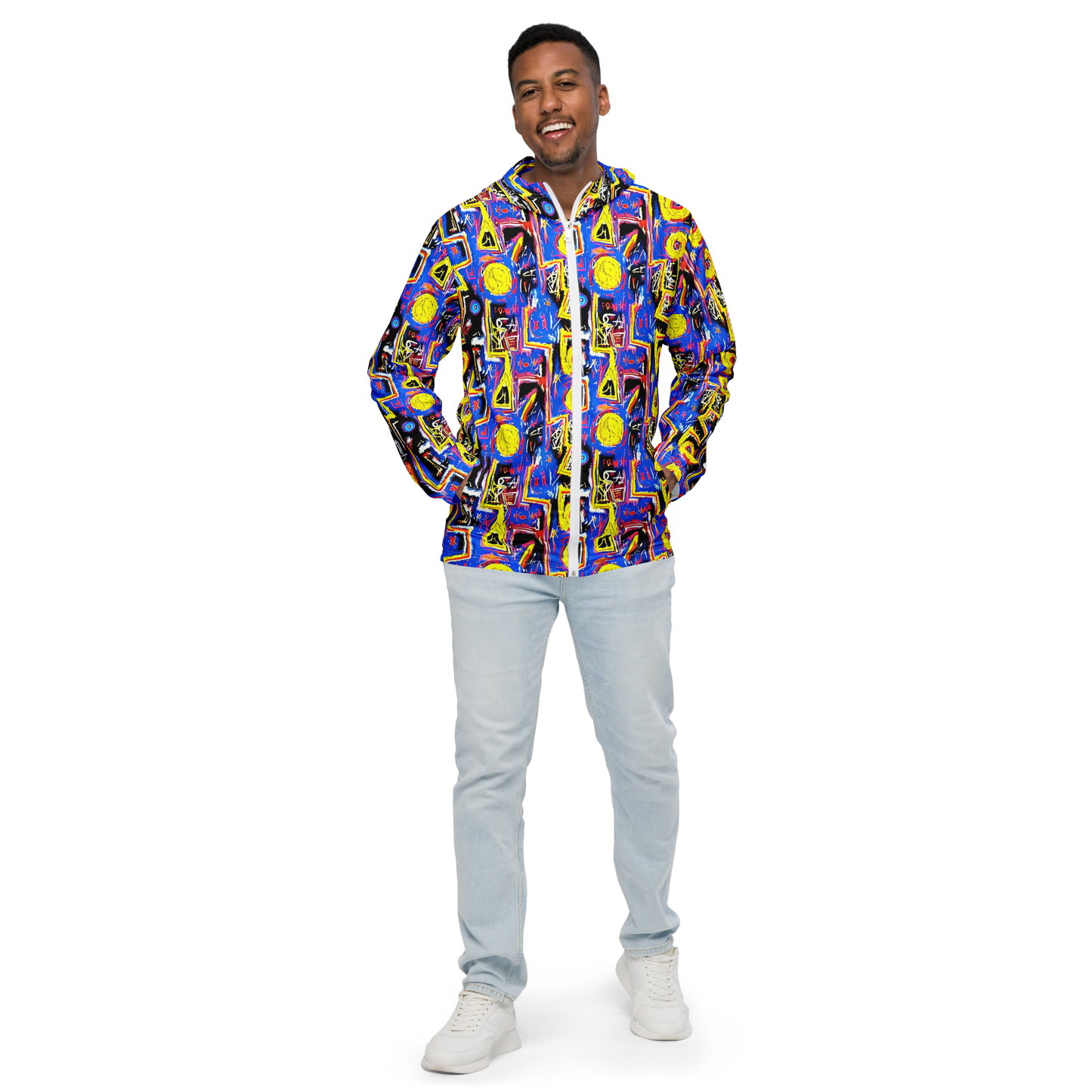 Men's Windbreaker - Radiant Mayhem