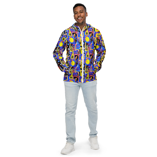 Men's Windbreaker - Radiant Mayhem