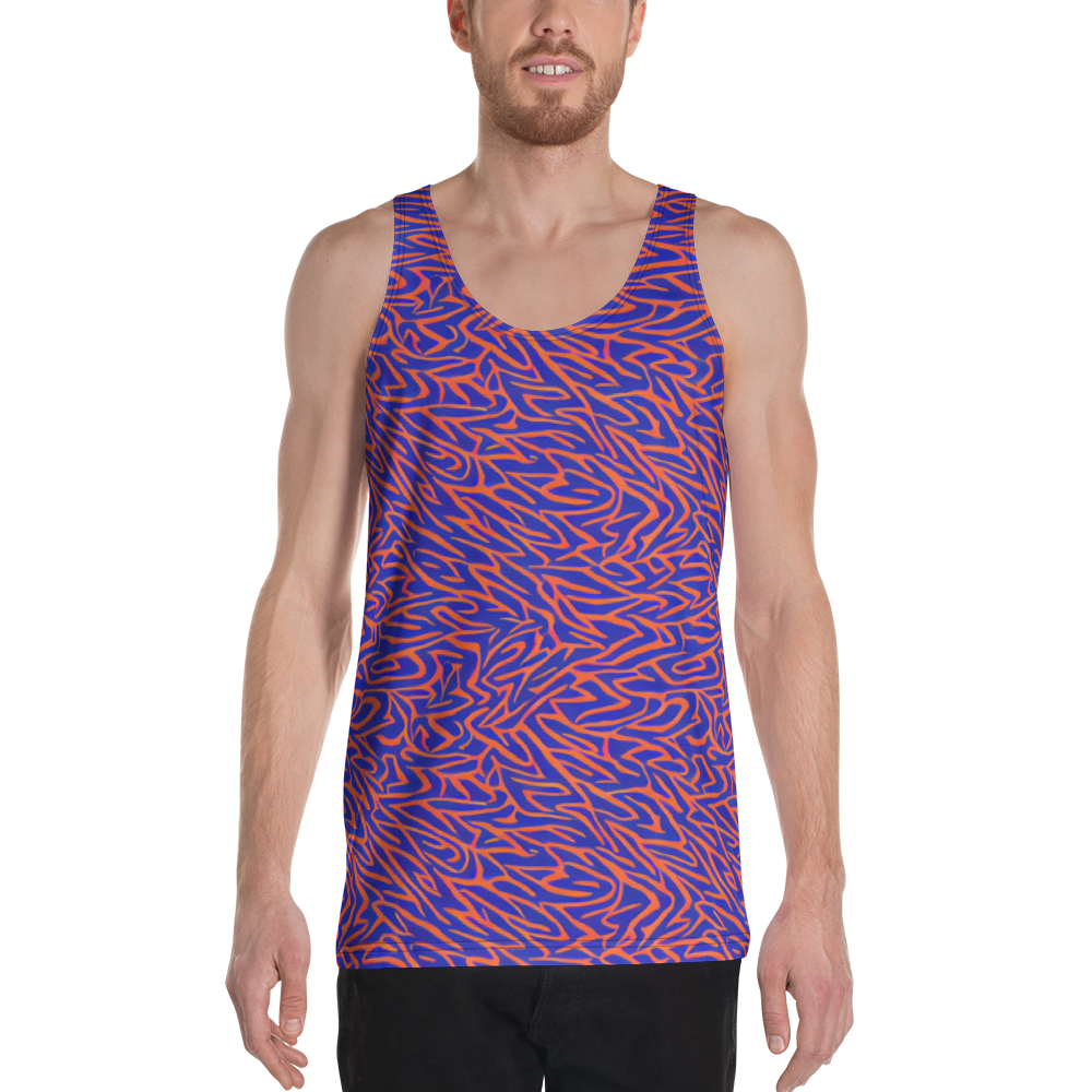 Men's Tank Top - Sapphire Swirl