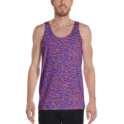 Men's Tank Top - Sapphire Swirl