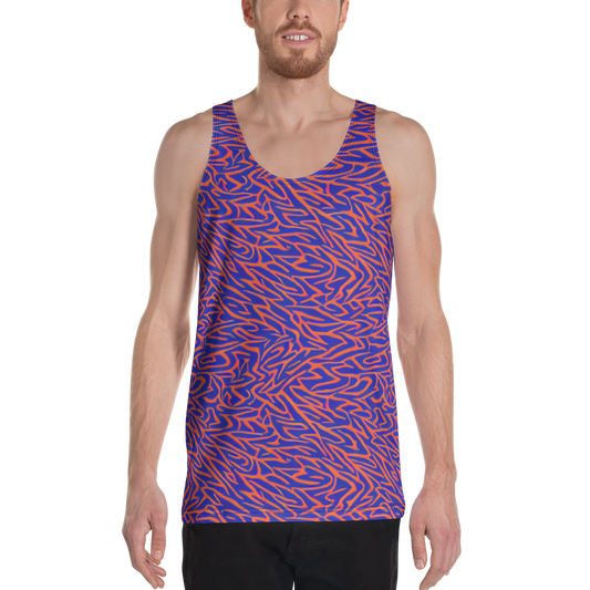 Men's Tank Top - Sapphire Swirl