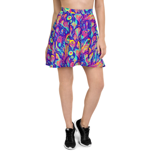 Skater Skirt - Mystic Petal Dance