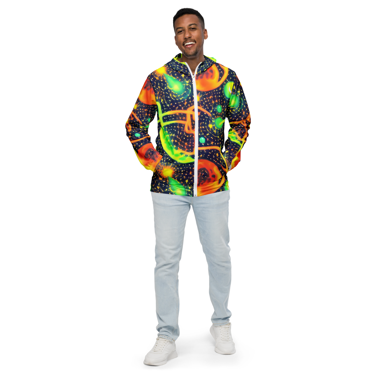 Men's Windbreaker - Coorte's Cosmos