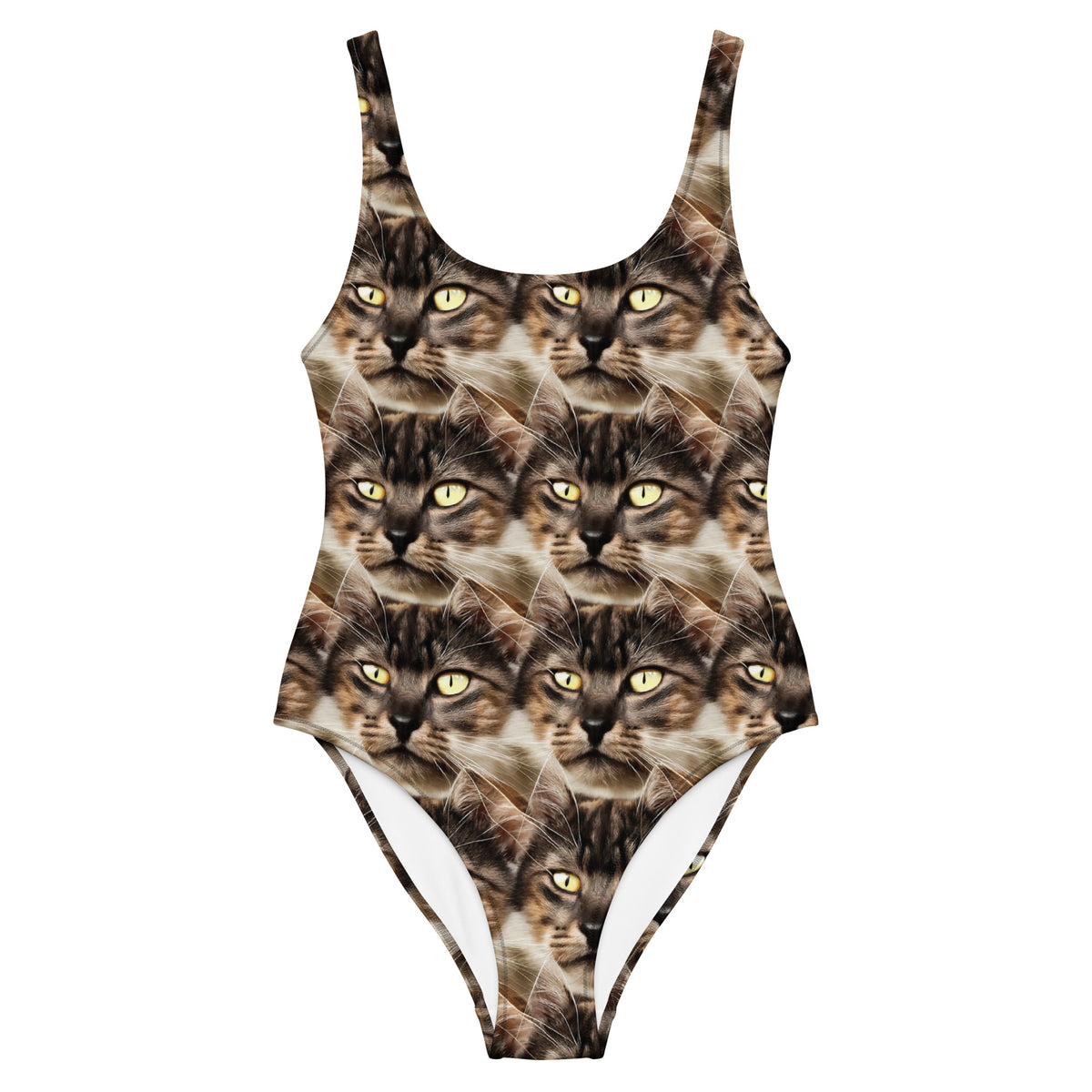 One-Piece Swimsuit - Feline Reverie