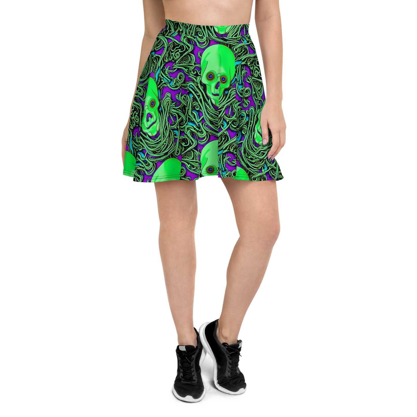 Skater Skirt - Ghostly Labyrinth