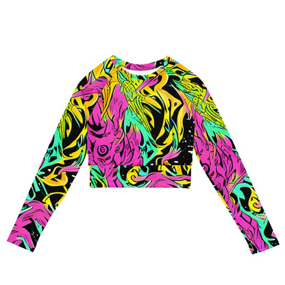 Long Sleeve Crop Top - Feldstein Frenzy
