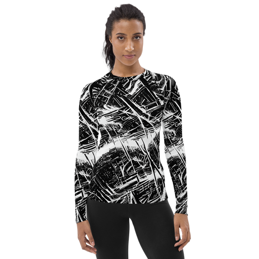 Women's Rash Guard - Ferriss Fractals