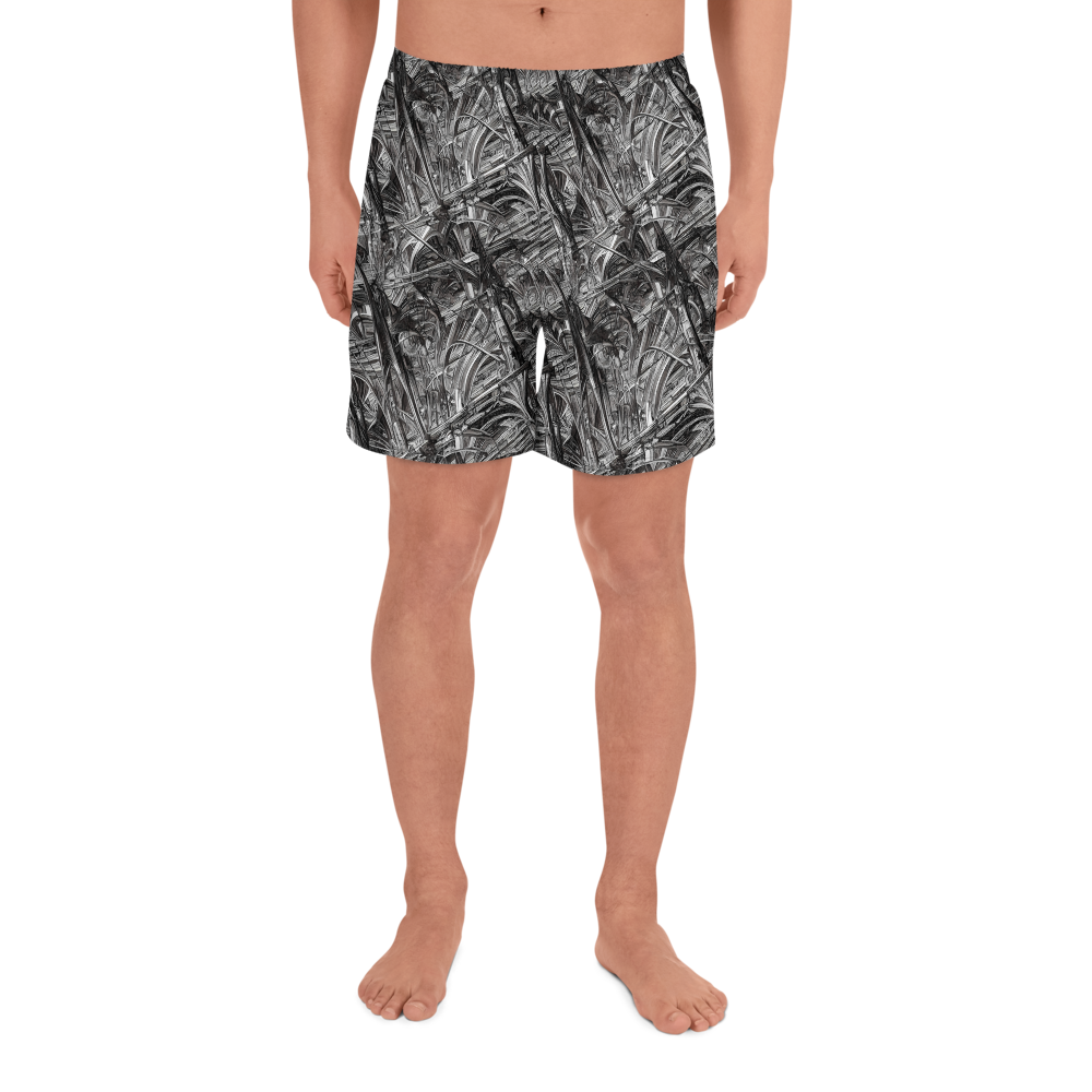 Men's Athletic Shorts - Gothic Whirlwind